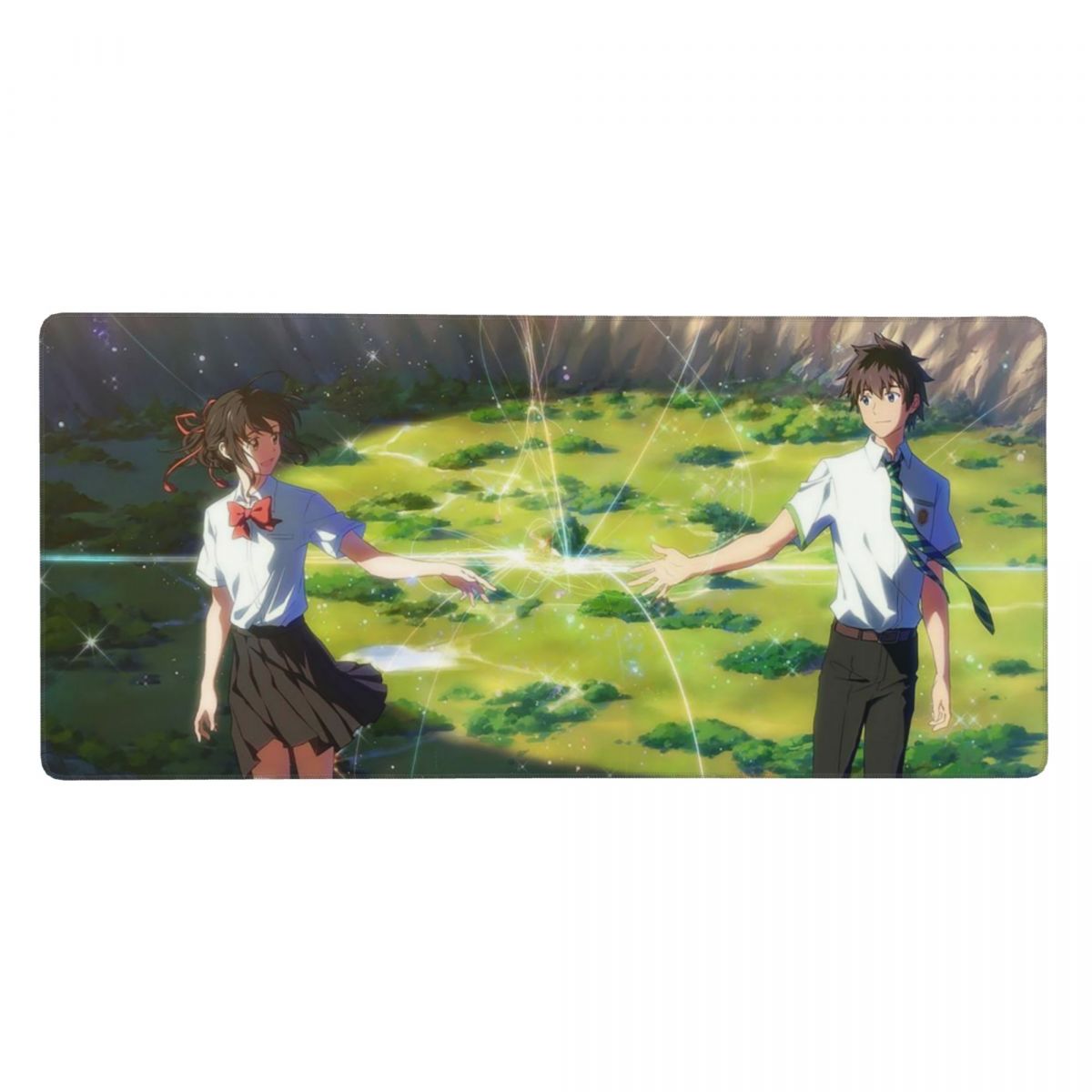 Gaming Keyboard Name - Japanisches Anime „Your Name“ großes Mauspad,
