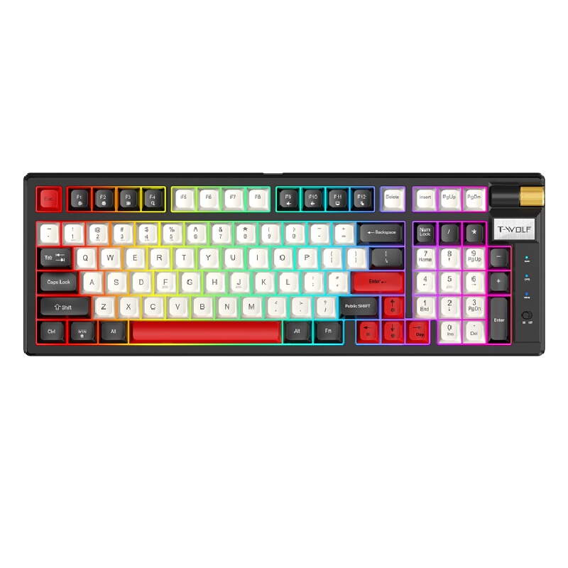 Gaming Keyboard Not Typing - Retro Mechanische Tastatur Tri-Mode 2.4g Bt5.1