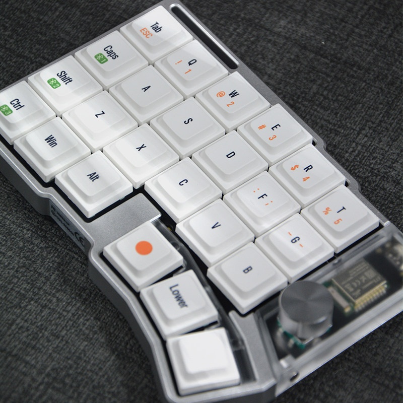 Gaming Keyboard Not Typing - Split Ergonomische mechanische Tastatur, Bluetooth-kompatibel, Dual-Modus,
