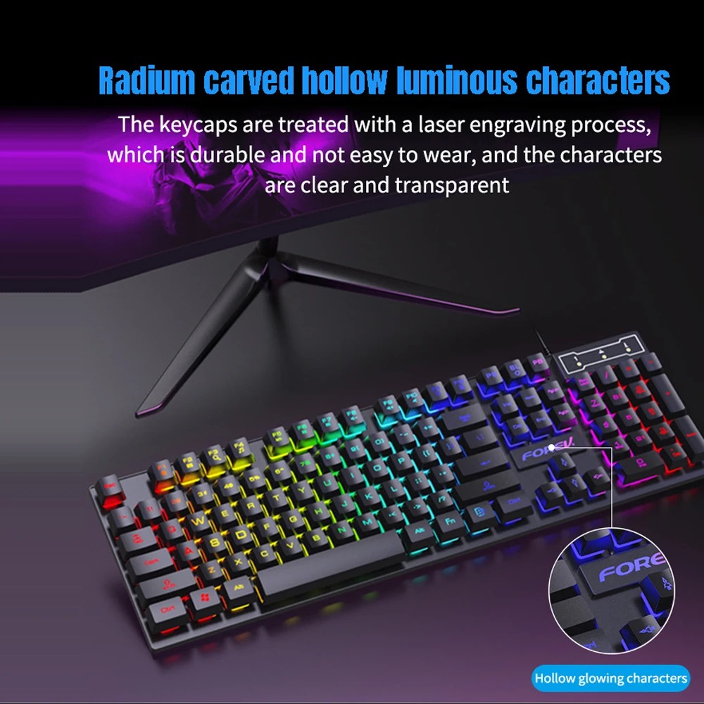 104-Tasten Kabelgebundene Tast – Gaming Keyboard Budget Bewertung und Preis
