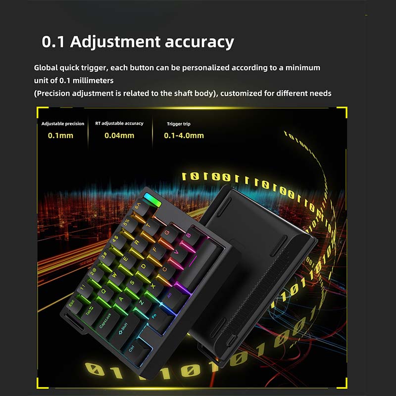 HE30 Mechanische Gaming-Tastat – Gaming Keyboard Magnetic Switches Bewertung und Preis
