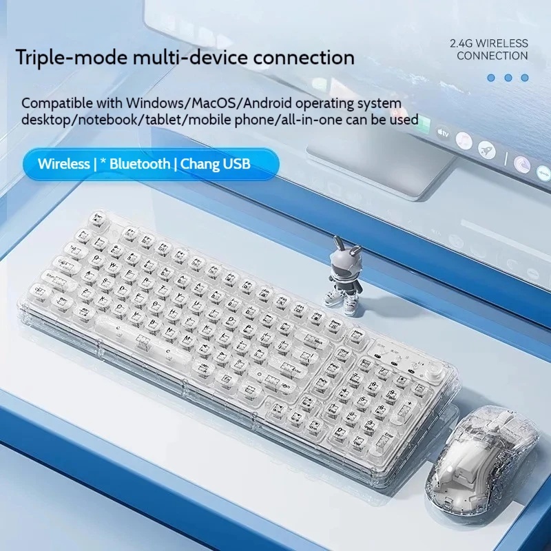 Transparentes Eiskristall Kabe – Keyboard Gaming Transparent Bewertung und Preis