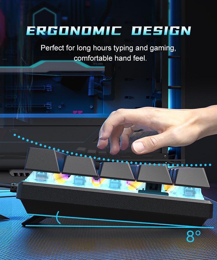 Mechanische 60% Gaming-Tastatu – Gaming Keyboard Budget Bewertung und Preis