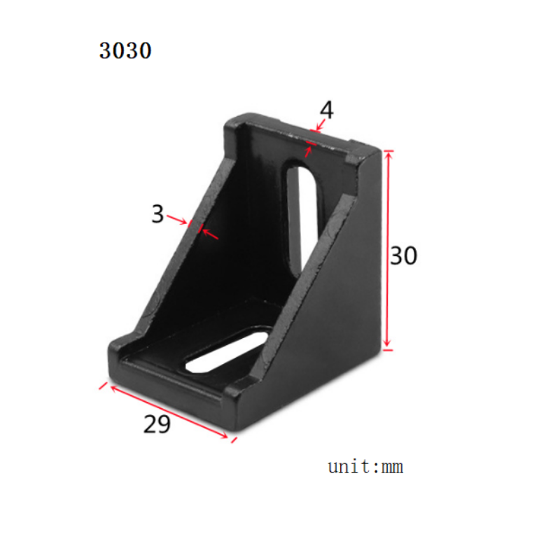 20 stücke 2028 2020 Eck winkel – Gasket Mount Kit Bewertung und Preis