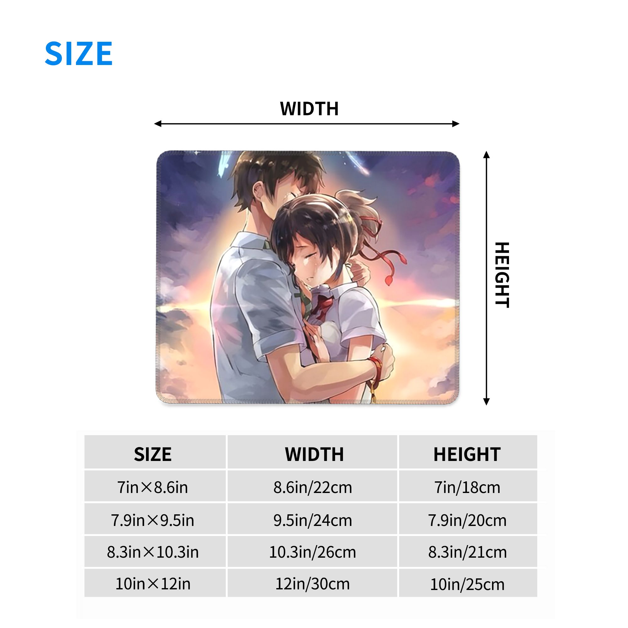 Japanisches Anime-Mauspad „You – Gaming Keyboard Name Bewertung und Preis
